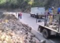 Ejecutan corrección de falla de borde en el sector Sacamanteca de la vía Sucre-Anzoátegui (+Fotos)