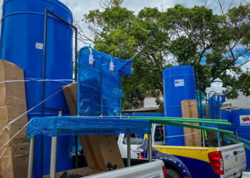Entregaron 20 plantas potabilizadoras para Cumaná y una embarcación para llevar agua hasta Araya