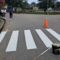 Autoridades sucrennses iniciaron campaña para demarcar rayados peatonales y promover su respeto