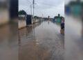 Lluvias del fin de semana anegaron calle de 12 de Marzo en El Tigre