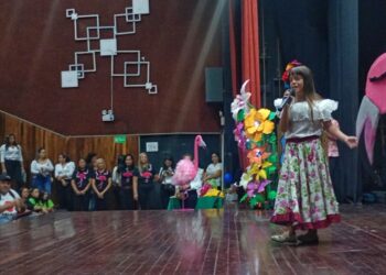Festival de la Voz Ecologista en Bermúdez congregó a escuelas para concienciar sobre el cuidado del ambiente