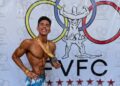Gabriel Maestre logró un subcampeonato en cita nacional de fisicoculturismo