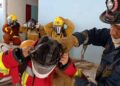 Nueva brigada de 12 bomberos de Bermúdez partió hacia la “Zona 0” de los terremotos para reforzar labores de rescate