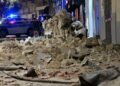 Tras el hecho se produjeron cortes de luz y se informó sobre varios ascensores atascados en edificios
