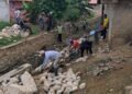 Ejecutan labores de mantenimiento por la temporada de lluvias en Cocolirio y la avenida Universitaria