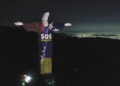 El Cristo de Río de Janeiro rinde homenaje a las víctimas de los terremotos en Venezuela