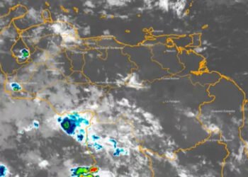 Inameh pronostica lluvias y actividad eléctrica en gran parte del país para este martes