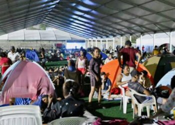 Más de 20.000 damnificados por los terremotos del 24 de junio continúan en refugios temporales #16Jul 