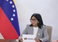 Delcy Rodríguez anunció  plan de créditos para compra de viviendas tras los terremotos