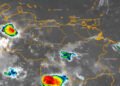 Inameh prevé lluvias dispersas y chubascos en varias regiones del país este 15 de julio