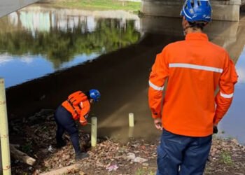 PC mantiene monitoreo en el Río Neverí de Barcelona tras superar nivel crítico
