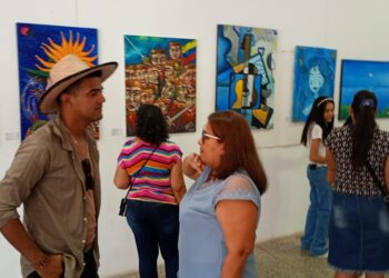 Escuelas de arte de Bermúdez mostraron sus trabajos en el Ateneo Luis Mariano Rivera