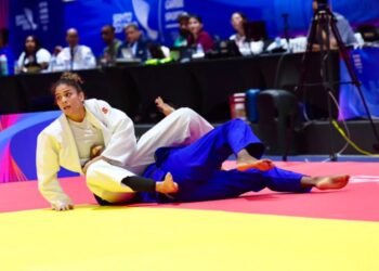 Anriquelis Barrios obtuvo una medalla dorada para Venezuela en el judo de Santo Domingo 2026