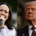 Trump habría frenado regreso de María Corina Machado a Venezuela por temor a una crisis política, según WSJ
