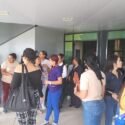Personal del Ipasme El Tigre protesta contra cambio de horario laboral