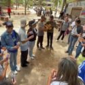 Estudiantes de la Universidad de Oriente (Udone) se concentran en la plaza del Estudiante durante jornada de oración