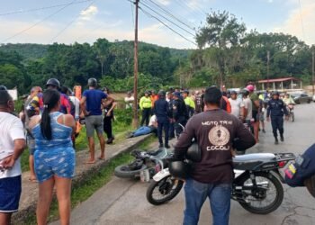 El joven murió producto del impacto