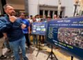 Alcalde anunció plan de arreglo de aceras, cunetas y bateas en el centro de Carúpano a partir del lunes