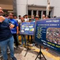 Alcalde anunció plan de arreglo de aceras, cunetas y bateas en el centro de Carúpano a partir del lunes