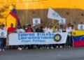 Sucre | AD "en Resistencia" protestó en Playa Grande por fallas en los servicios públicos