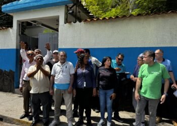 Dirigentes sindicales encabezaron una asamblea este miércoles en Saludanz