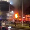 Controlaron voraz incendio en la avenida Andrés Bello de Caracas