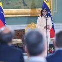 Delcy Rodríguez espera que resultados del diálogo se traduzcan en beneficios para los venezolanos