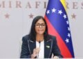 Delcy Rodríguez aseguró que Onda Tropical 40 causó estragos en Caracas