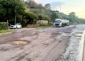 Conductores alertan sobre deterioro de la troncal 9 por llenadero de agua en Cumaná (+Video)