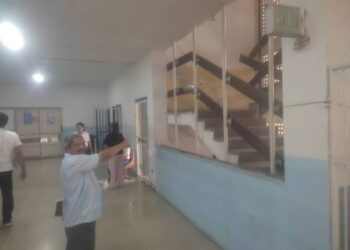 Sindicalistas visitaron el hospital de Cantaura para conocer sus necesidades (+Fotos)