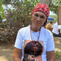 Jazmín Urimare, la maestra que lucha por educar bajo una carpa en Vargas