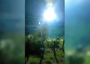 Vecinos de Aragua reportan que una explosión los dejó sin energía eléctrica