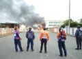 Camioneta queda calcinada tras incendiarse en El Tigre