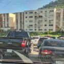 Mal estado de la vía a El Rincón desata protesta de transportistas (+Fotos)