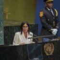 Durante su declaración de 18 minutos, Rodríguez abogó por el diálogo
