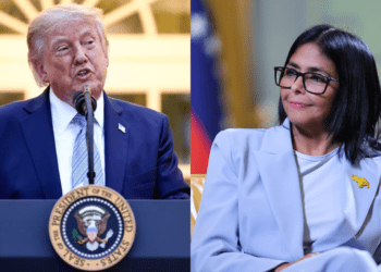 Trump se reunirá con Delcy Rodríguez el martes en Nueva York, anuncia la Casa Blanca