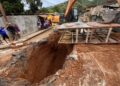 Reparan colector caído en la cuarta calle de la urbanización Charallave del municipio Bermúdez
