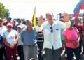 Tras 205 días de protesta, jubilados de las salinas de Araya insisten en pedir pago de deudas pendientes