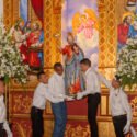 En el municipio Libertad iniciaron las festividades en honor a San Mateo Apóstol con la bajada de su imagen