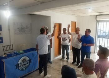 La estructura municipal de Renacer Republicano tomó juramento en Anaco este fin de semana