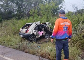 Un muerto y cinco heridos deja accidente de tránsito en carretera El Tigre - Ciudad Bolívar