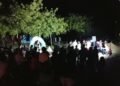 Vecinos: Novena a la Virgen del Valle se hizo a oscuras por corte de luz