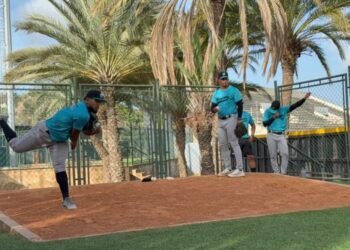 Bravos de Margarita realiza minicamp en el estadio Nueva Esparta