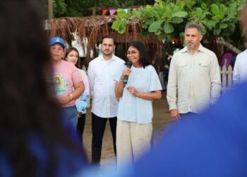 Delcy Rodríguez aseguró que Anzoátegui lidera la producción pesquera nacional