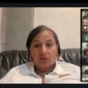 Representantes de medios de comunicación entregan petitorio a la delegación opositora ante la mesa de negociación