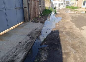 Las cloacas derramadas cada vez ocupan mayor espacio en las calles de La Encantada