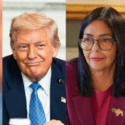 Delcy Rodríguez y Donald Trump, a un día de un histórico encuentro