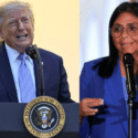 Donald Trump y Delcy Rodríguez se reunieron por primera vez en Nueva York