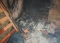 Vivienda de El Tigre se incendió luego de fuerte bajón eléctrico (+Fotos)