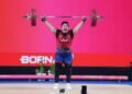 Pesista Naryury Pérez se adjudicó una medalla de oro en los Juegos Suramericanos 2026